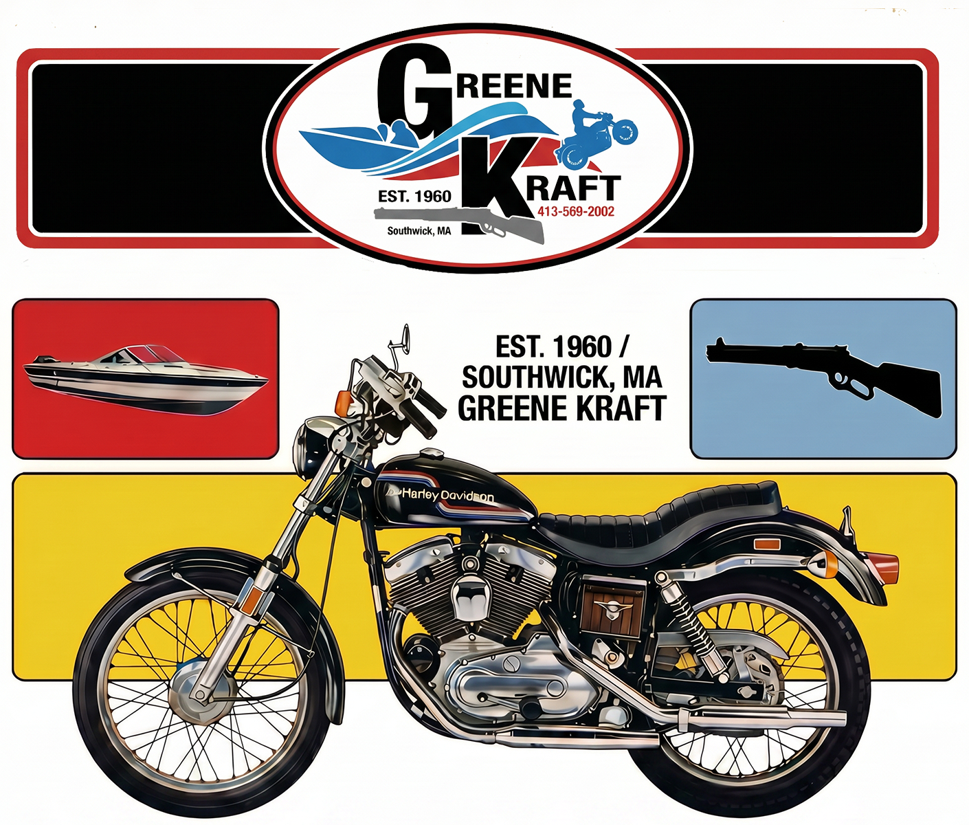 Greene Kraft — Bikes, boats, firearms, gear, service, and seasonal care since 1960